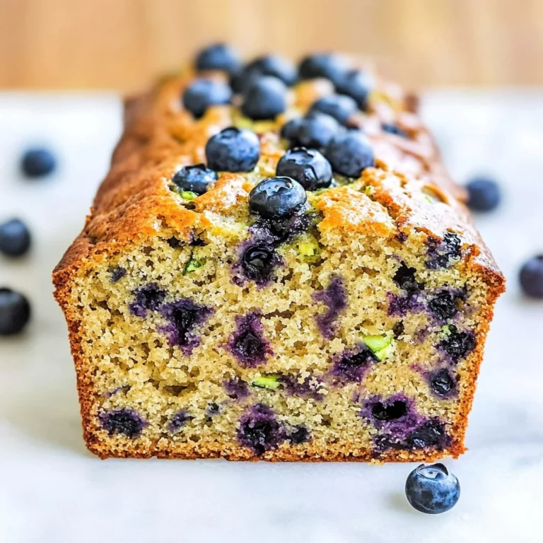 Blueberry Zucchini Bread