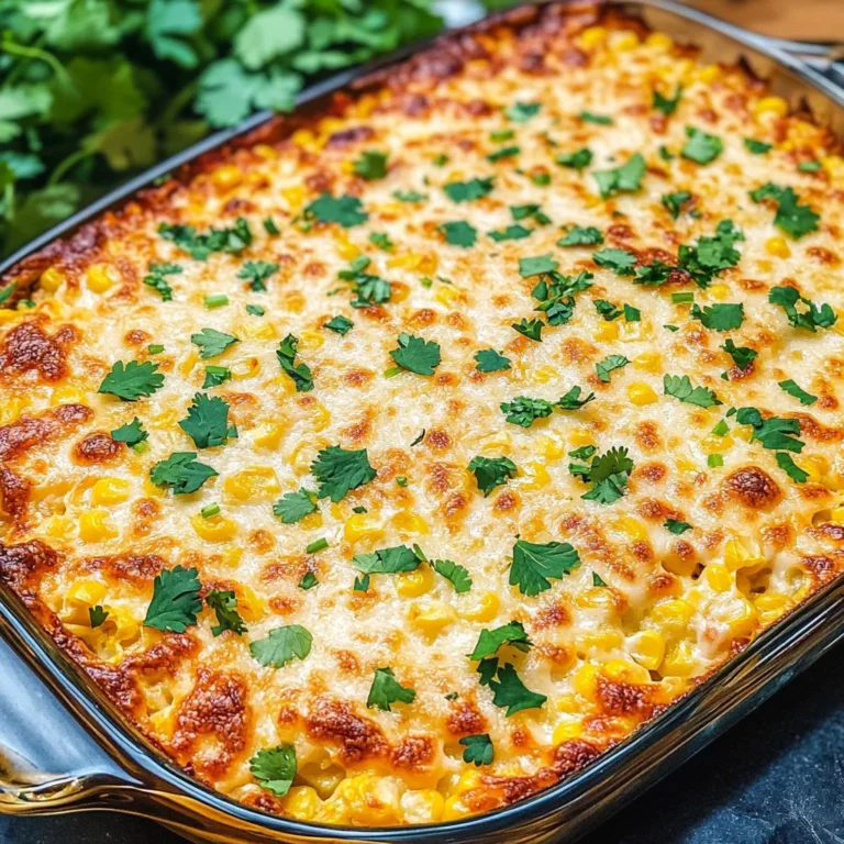 Cheesy Baked Mexican Corn Dip