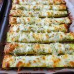 Cheesy Zucchini Breadsticks