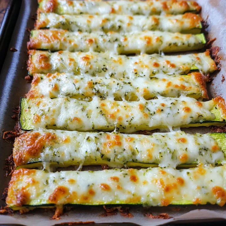 Cheesy Zucchini Breadsticks