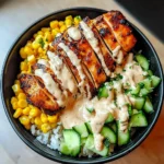 Chipotle Chicken Bowl With Corn