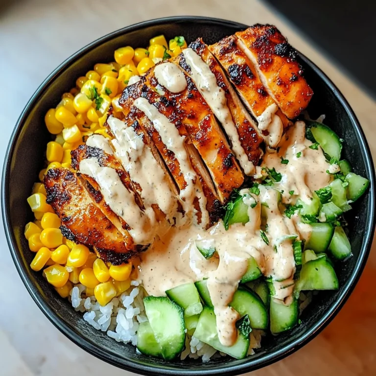 Chipotle Chicken Bowl With Corn