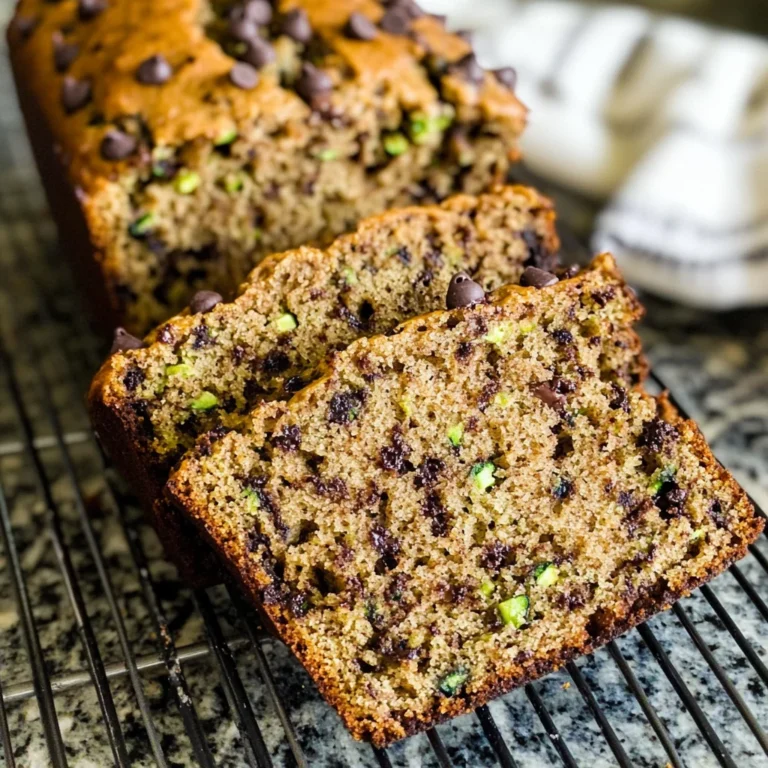 Chocolate Chip Zucchini Bread