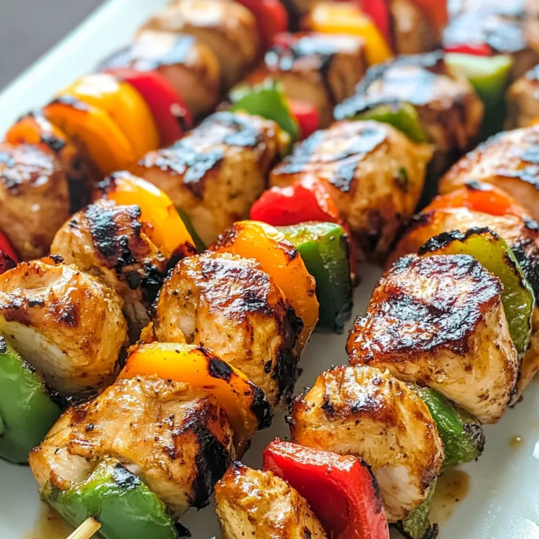 Easy Chicken Kebabs