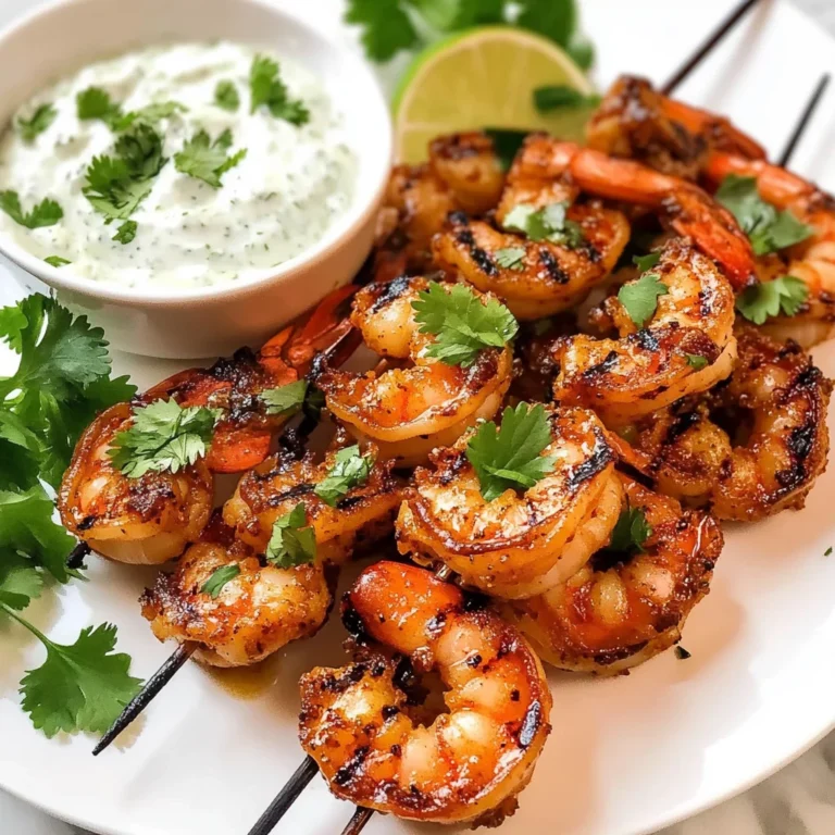 Grilled Cilantro Lime Shrimp