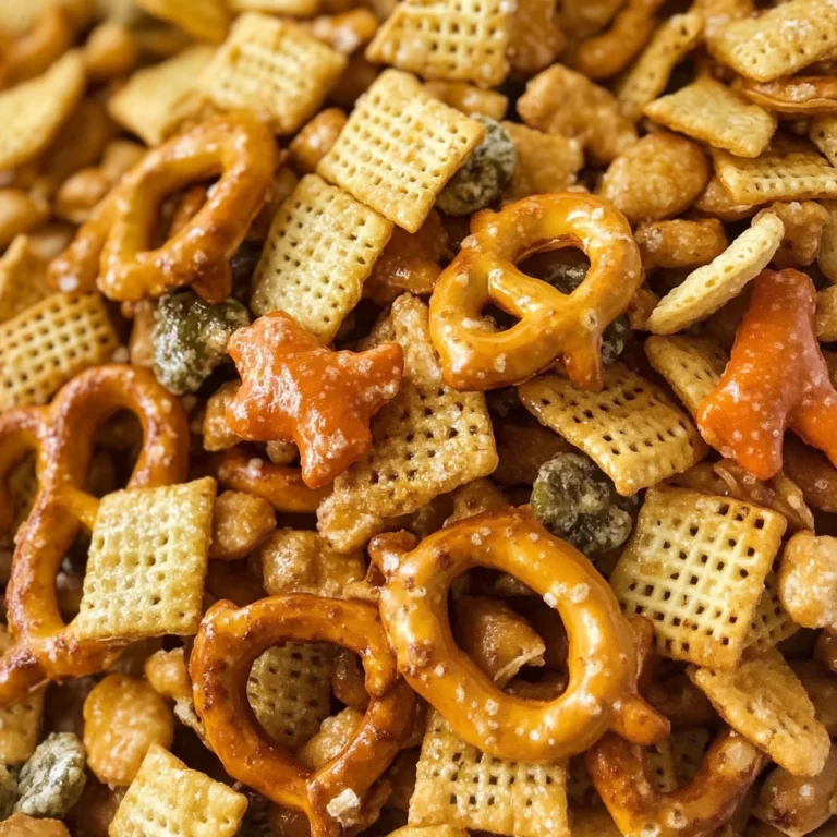 Homemade Chex Mix Recipe