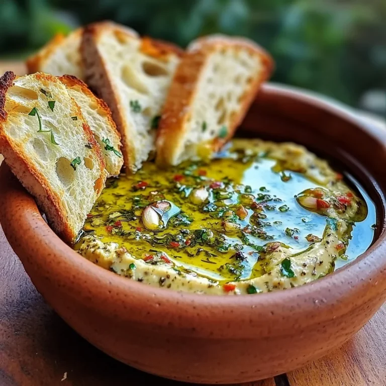 Irresistible Olive Oil Bread Dip