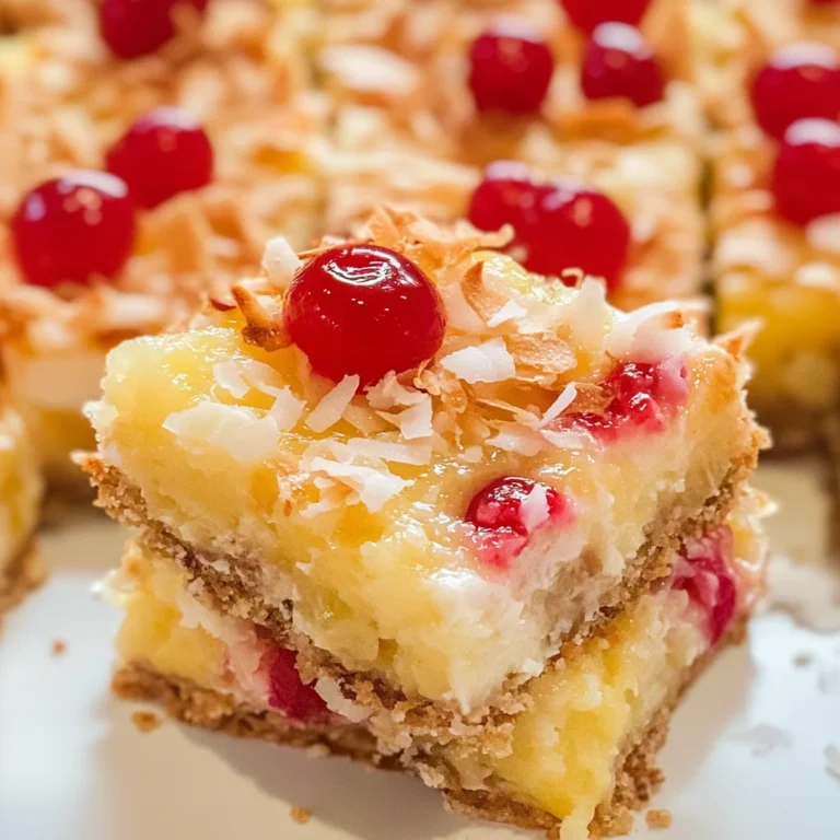 Pina Colada Seven Layer Bars