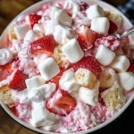 Strawberry Shortcake Fluff Salad