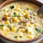 Summer Corn and Zucchini Chowder Recipe