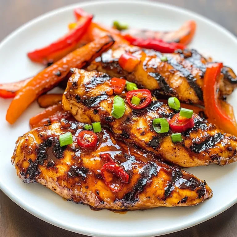 Sweet Chili Grilled Chicken