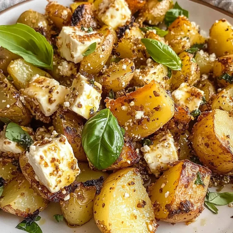 Baked Feta Potatoes