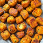 Baked Sweet Potato Zucchini Tots