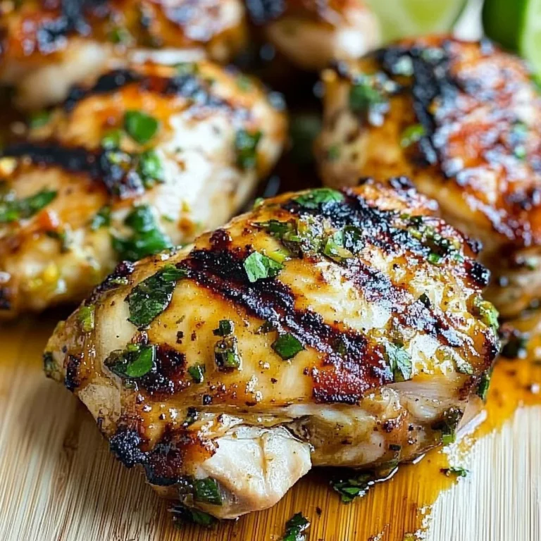Chili Lime Grilled Chicken