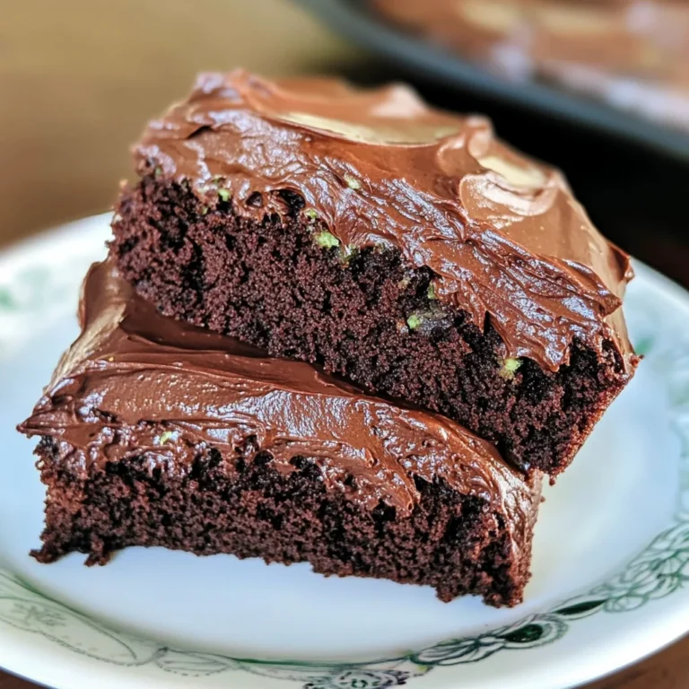 Chocolate Lover's Zucchini Cake