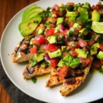 Cilantro-Lime Chicken with Avocado Salsa