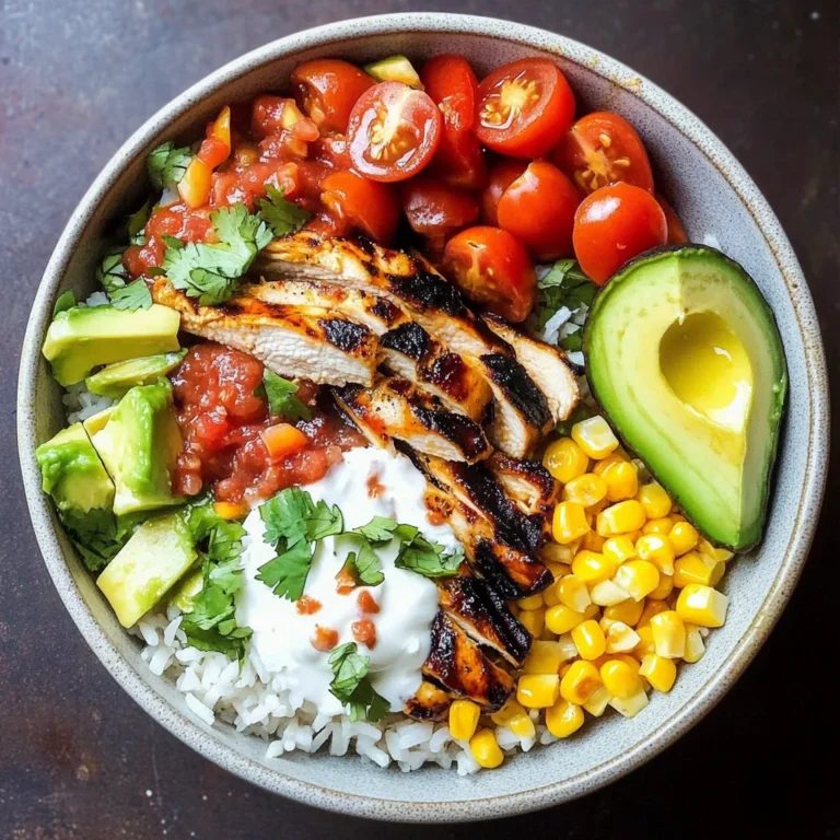 Grilled Chicken Burrito Bowls
