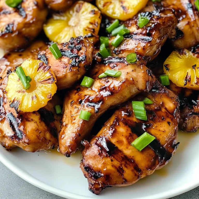 Grilled Huli Huli Chicken