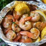 Grilled Shrimp Boil Packets