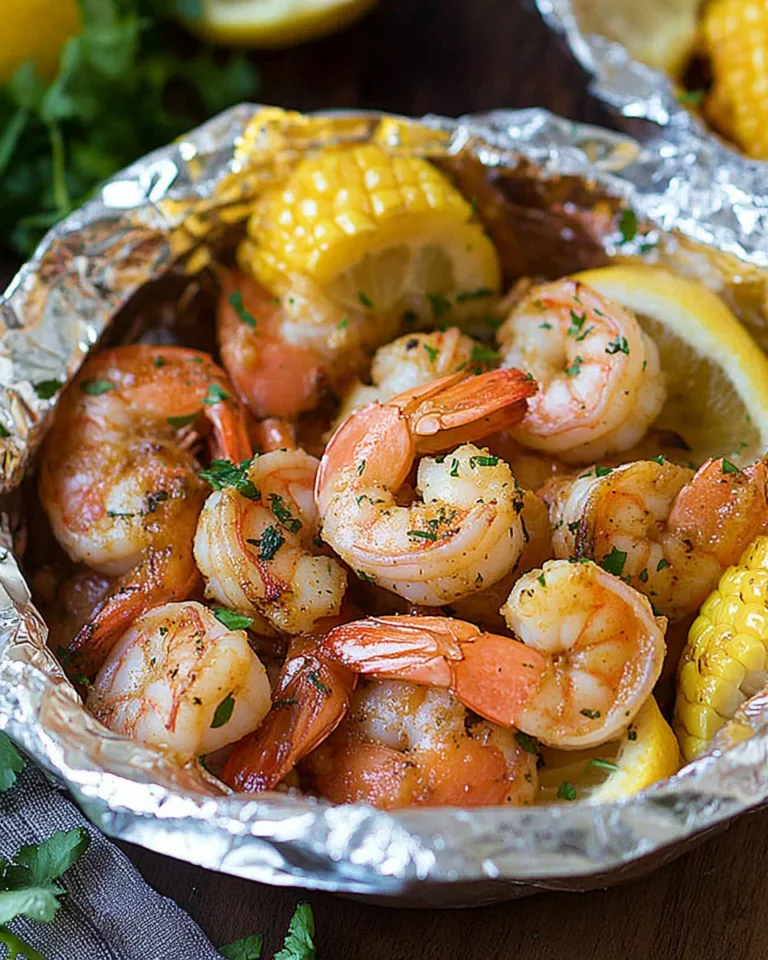 Grilled Shrimp Boil Packets