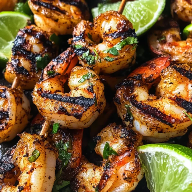 Margarita Grilled Shrimp Kabobs