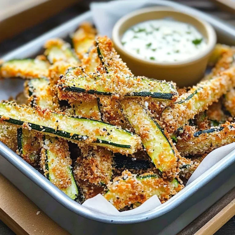 Parmesan Zucchini Fries