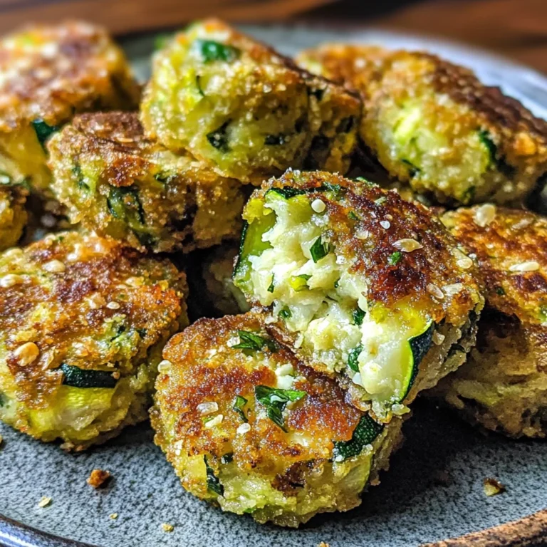 Zucchini Garlic Bites