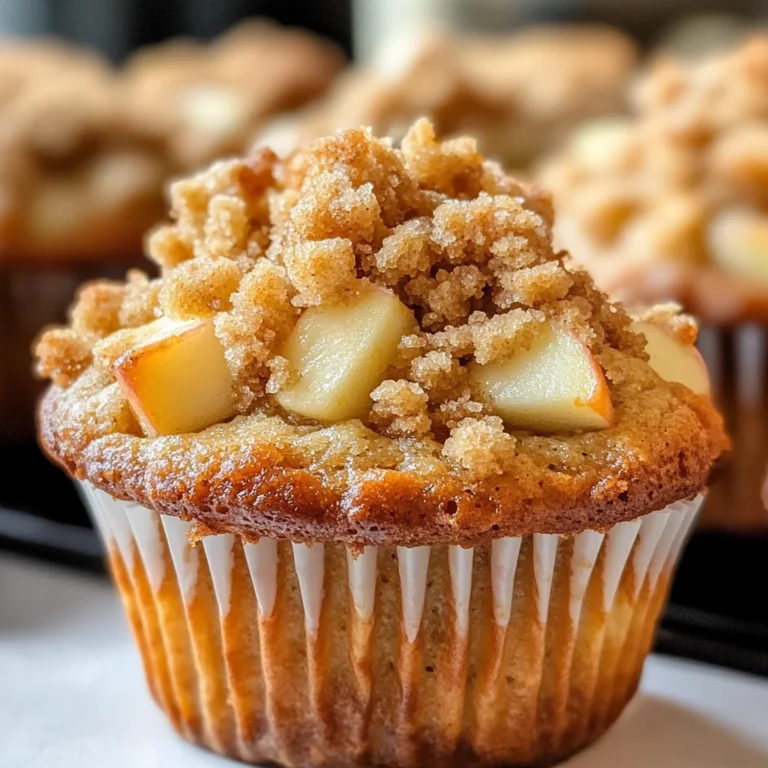 Apple Crumble Muffins