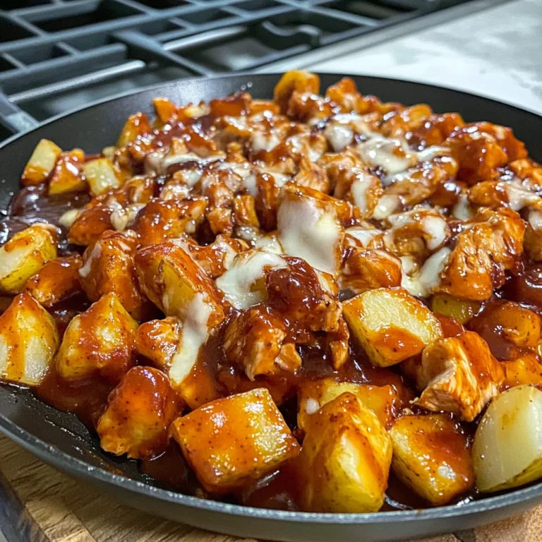 BBQ Chicken Potato Skillet