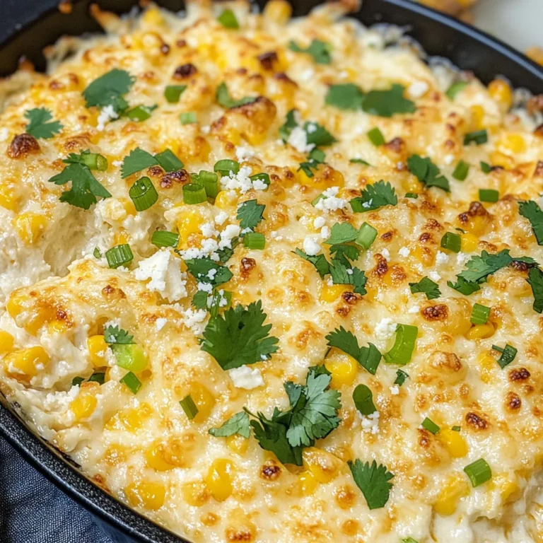 Baked Elote Dip
