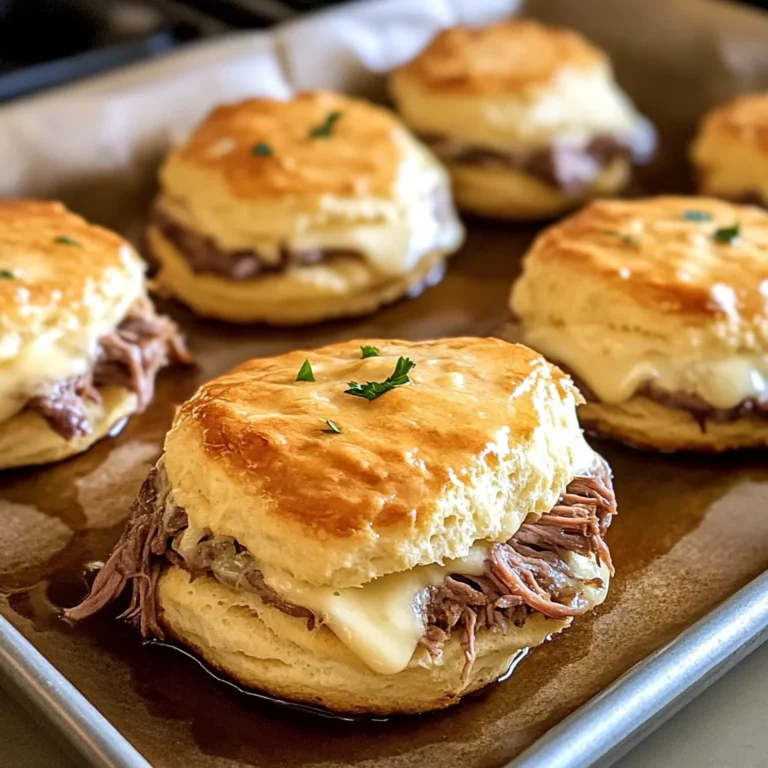 Baked French Dip Biscuits Recipe: A Comforting, Family-Friendly Meal