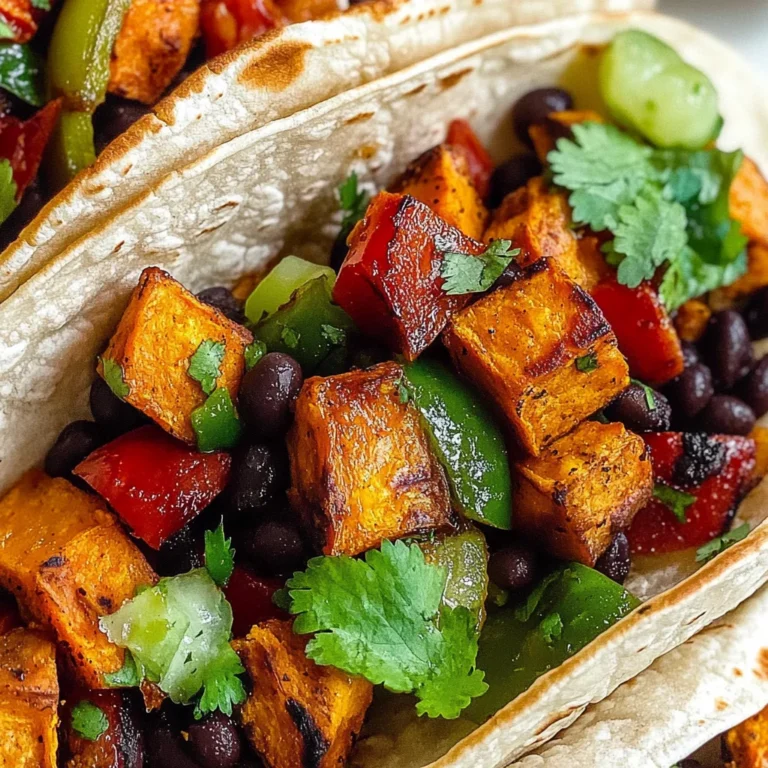 Black Bean Sweet Potato Tacos Recipe