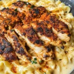Blackened Cajun Chicken Alfredo