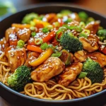 Chicken Teriyaki Noodles