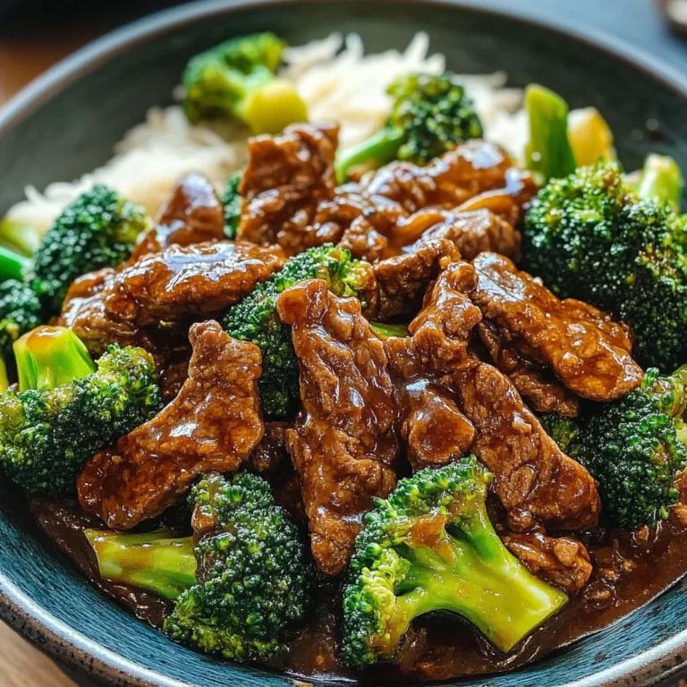Chinese Beef and Broccoli (牛肉炒西兰花)