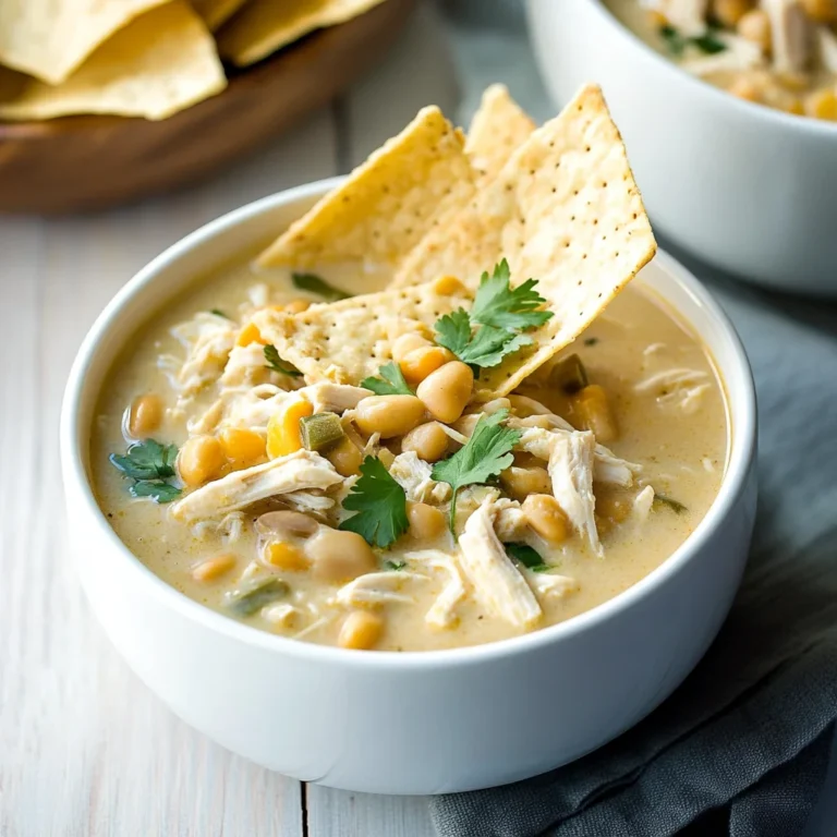 Creamy White Chicken Chili Recipe