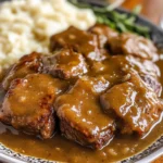 Crock Pot Cubed Steak (+Video)