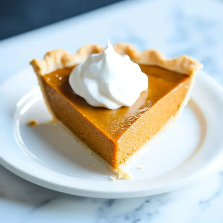 Easy Pumpkin Pie