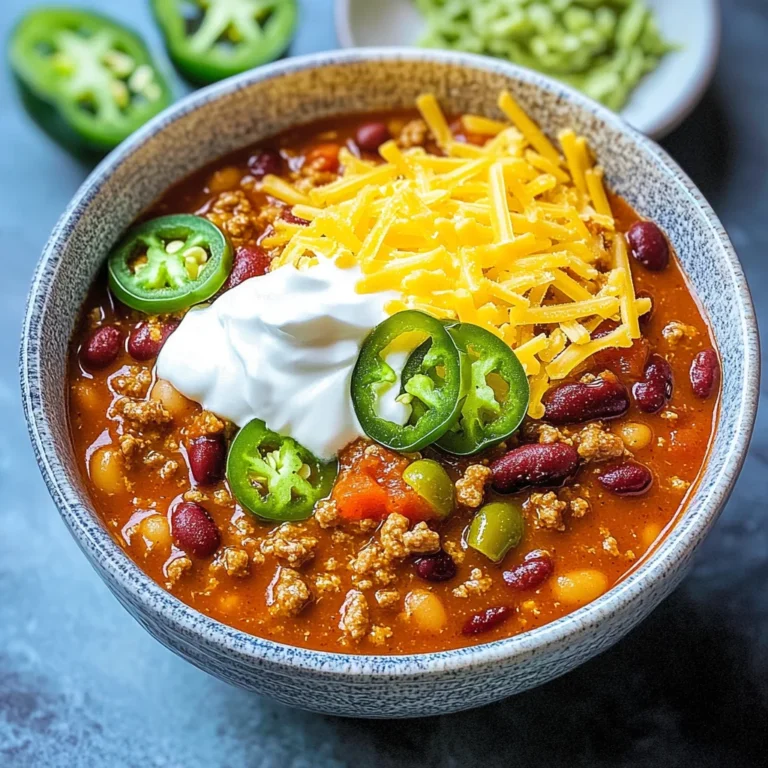 Healthy Turkey Chili