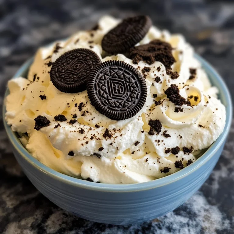 Protein Oreo Cheesecake Dessert