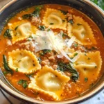Ravioli Soup