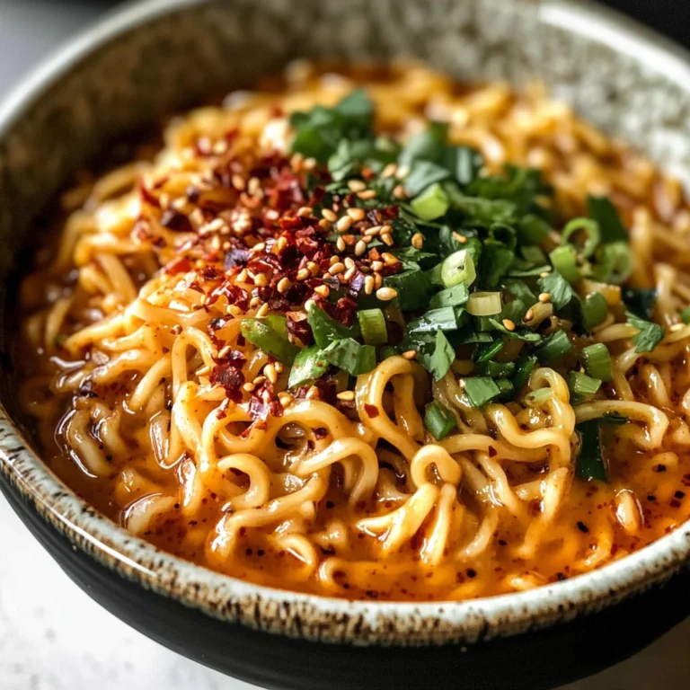 Spicy Ramen Noodles