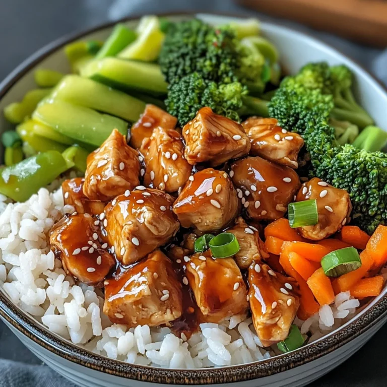 Teriyaki Chicken Rice Bowl