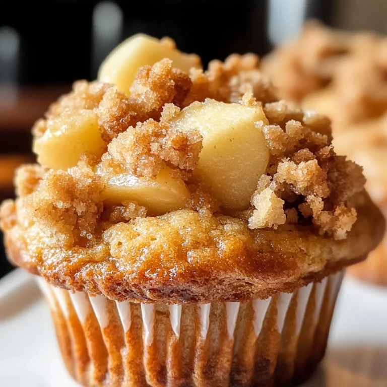 Apple Crumble Muffins