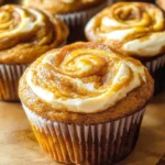 Best Swirled Pumpkin Cream Cheese Muffins