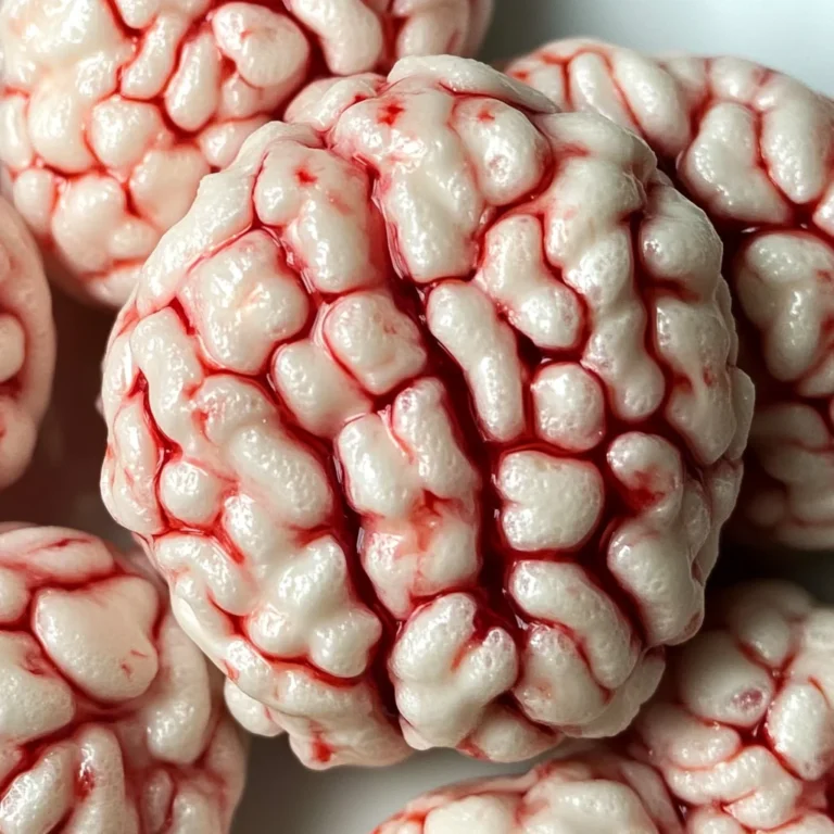 Marshmallow Rice Bubbles Halloween Brains