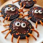 Oreo Spider Halloween Cookies