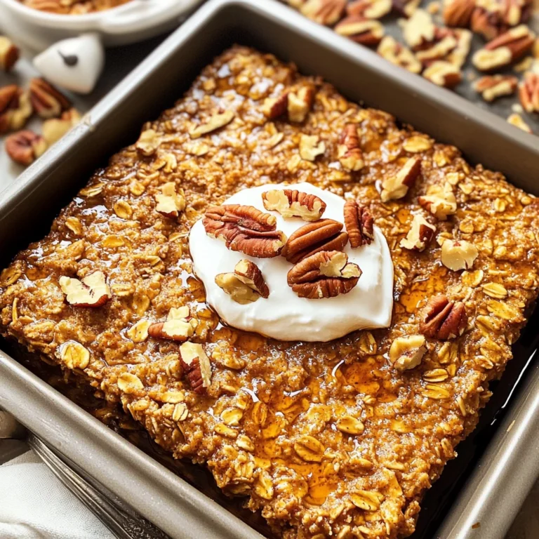 Pumpkin Baked Oatmeal