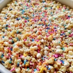 Cake Batter Rice Krispie Treats