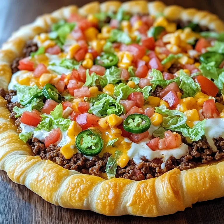 Taco Pizza Appetizer: A Delightful Fusion of Flavors